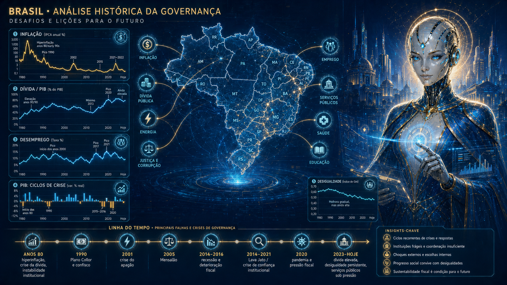 Brasil — análise histórica da governança